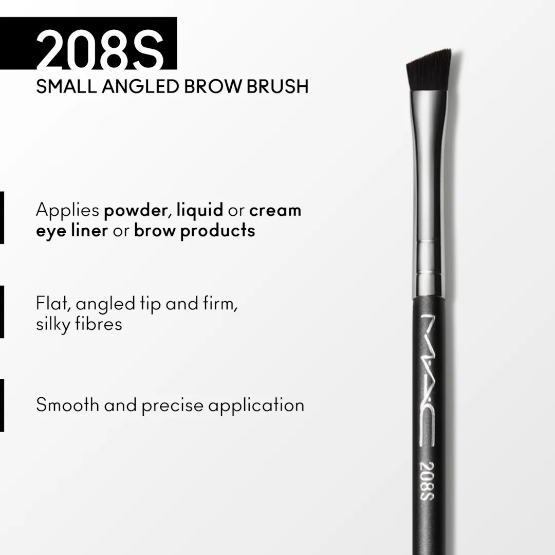 208 Synthetic Angled Brow Brush - Image 3