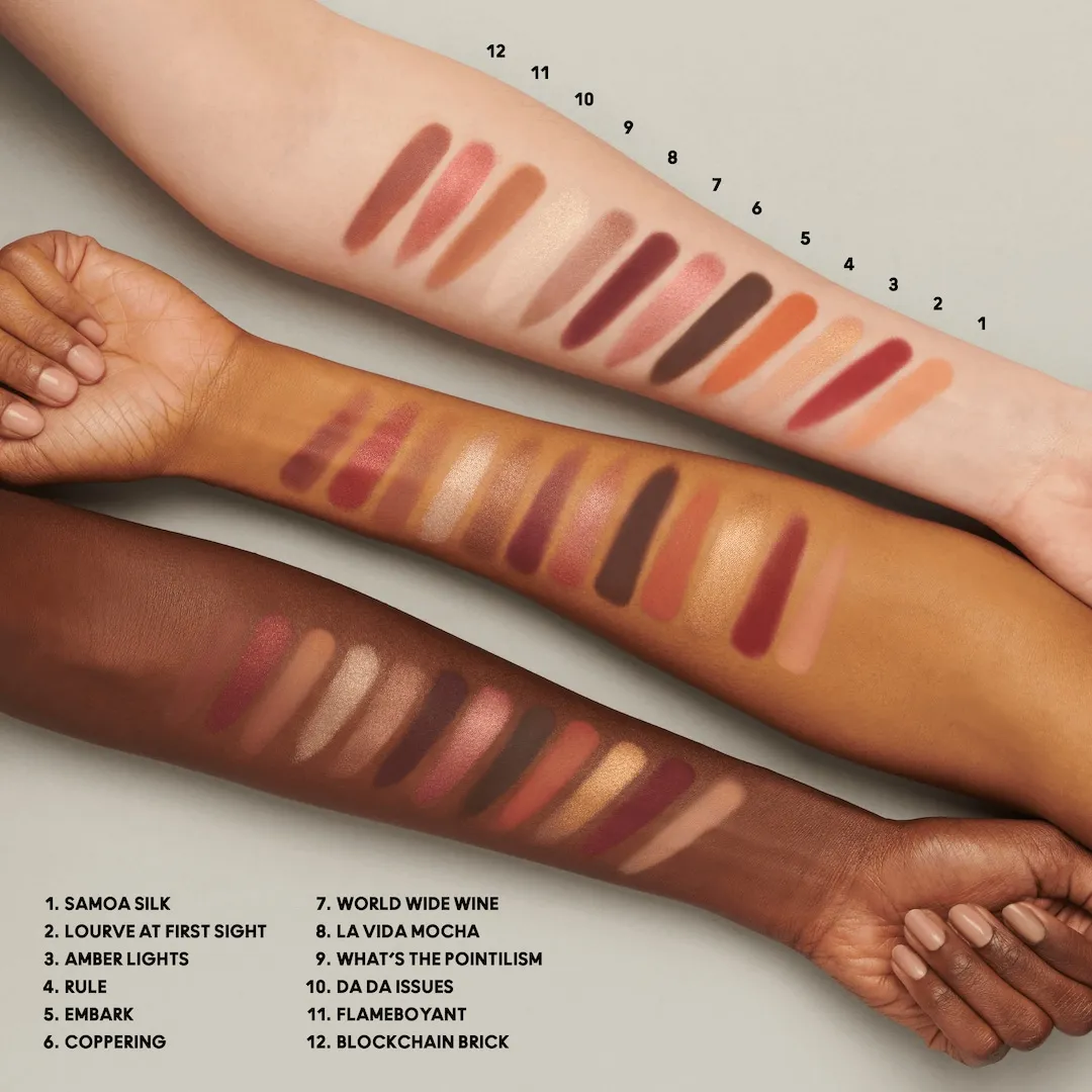 Connect In Colour Eye Shadow Palette: Future Flame - Image 2